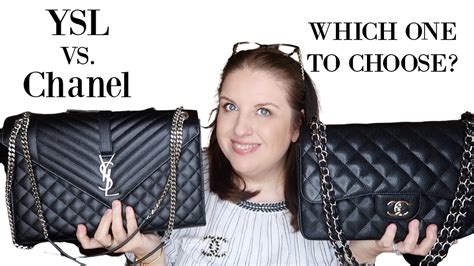 saint laurent vs chanel|ysl vs Chanel.